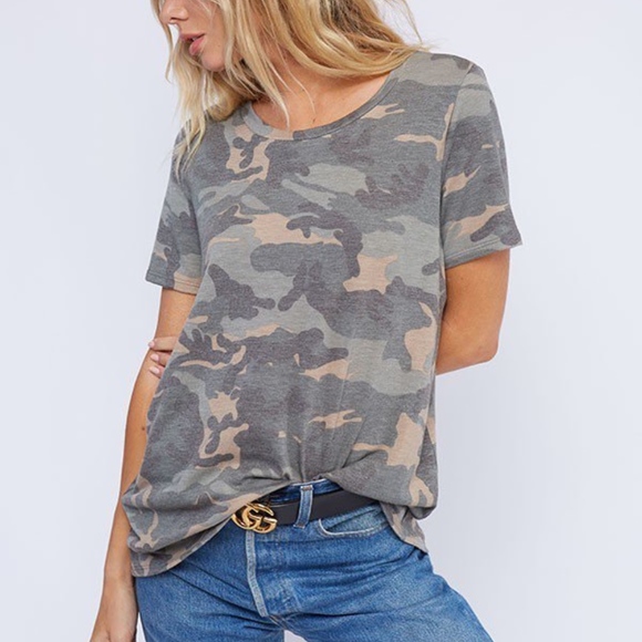 CAMO SLASH TEE - Picture 6 of 8